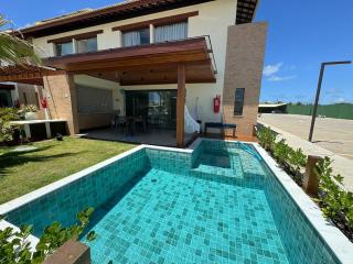 Condominio Frente Mar 3 suites com Ar Cond piscina e Hidro privativa - 0