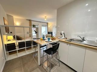 M 104 studio Palm Nest cosy et calme proche Metz - Woippy - 1