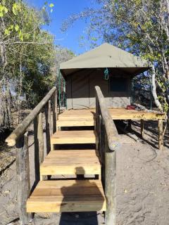 Hippo Lagoon Tent On Deck - 1