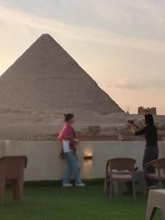 Old town pyramids view - Cairo - 1