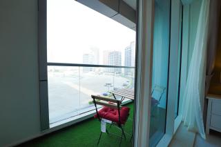 Spacious 1BHK with Pool Gym Parking Balcony Kids Play Next to Dubai Cricket Stadium - 7