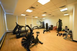 Spacious 1BHK with Pool Gym Parking Balcony Kids Play Next to Dubai Cricket Stadium - 1