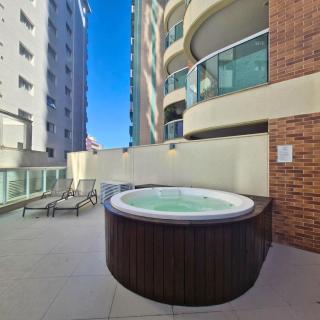 Book Santos Estanconfor 506 - Jacuzzi no Quintal! - 1