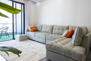 modern living three bedroom apartment with swimming pool fully equipped gym ample parking space children playground and a relaxing rooftop with breathtaking city views - Nairobi - 9