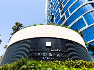 ADDRESS BEACH RESORT Residence Million Dollar View 39th floor DXB AIRPORT VIP Shuttle - 8