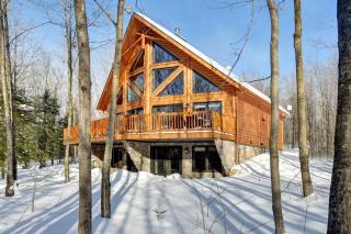 Authentic Log Cabin - Billard Spa - Le Scandinave - Saint-Rémi-dʼAmherst - 9