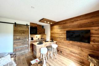 Cosy studio with view of Mont Blanc - Combloux - 9