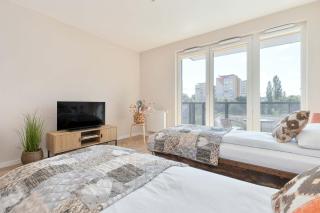 Comfortable Studio for 2 People in Gdańsk by Noclegi Renters - Danzig - 7