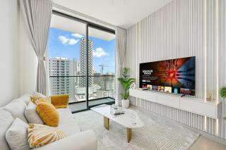 Golden Stays - Private Pool in Binghatti Tulip I Prime JVC 2BR I Balcony Access - 6
