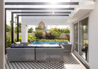 The Garden Stay by StayJadePool2BHKLawnAC - - 3