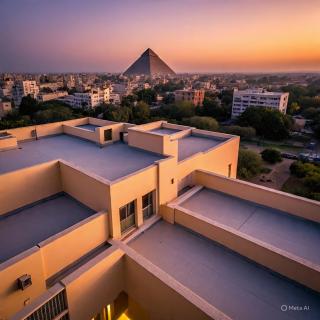 Larin pyramids view - Kairo - 3