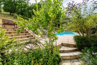 Le Prieuré beautiful 4 bedroom stone apartment with pool - 4