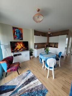 Apartament Kinowy z Tarasem Widokowym i Netflixem PanTuNieSpał - Charzykowy - 9