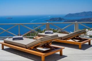 Santo Blue Santorini Caldera View Luxury Houses - Megalochori - 9