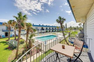 Oceanfront Ormond Beach Condo Patio, Pool Access! - 0