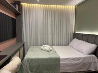 Studio no Batel com Piscina, Academia e Coworking - 9