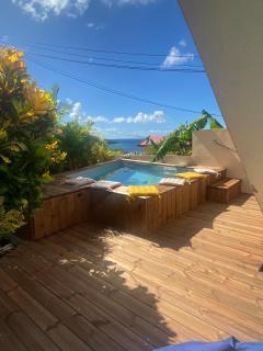 Les Petits Alizés logement deux chambres et piscine Petite Anse 97217 les Anses d Arlets - Les Anses-d'Arlet - 0
