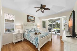 Seaside waterfront home with heated pool and dock - 1