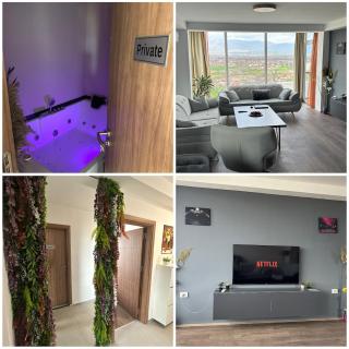 Luxury Jacuzzi Apartment City View Free Parking - Skopje - 0