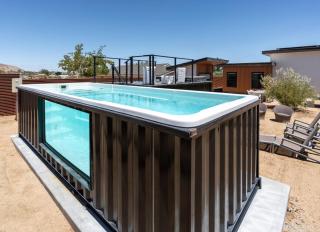 Desert Contemporary Compound - Large Modern Oasis - 9