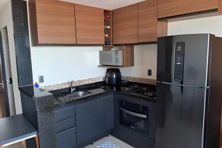 Flat à beira-mar com vista para a praia do meio - Natal - 1