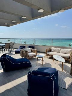 The Penthouse on the BEACH - 3BR by Lime Luxe - Haïfa - 7