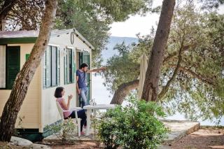 Mobile Homes in Camp Kovacine, Cres, with long pebble beach - Cres (Cherso) - 6