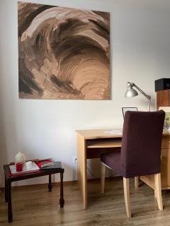 Apartament NOC Z OBRAZEM - balkon - Warszawa Praga - 7