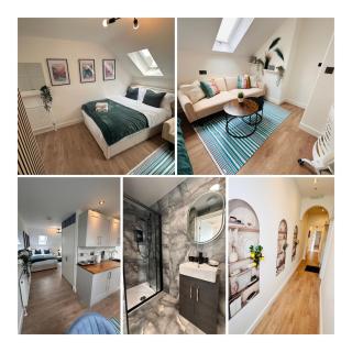 R6 - Newly Renovated Luxury Fully Self-Contained Studio with Private Bathroom and Kitchen - Halesowen - 0