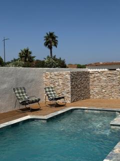 Villa avec piscine privée entre terre, ville et mer - 0