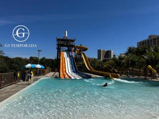 Spazzio diRoma com acesso ao Acqua Park - Caldas Novas - 9