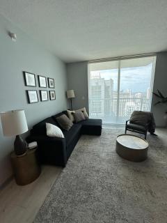 Stunning vew from 42nd floor, Brickell-Miami financial district free parking, sleeps 4 - 1