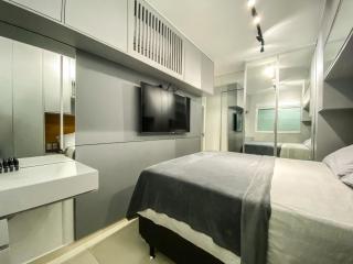 Apt todo mobiliado 2 quartos e Office com Cama Alto Padrão Cuiabá - 1