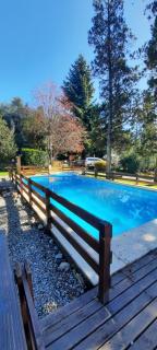 Cabaña con piscina climatizada y vista al lago - 3