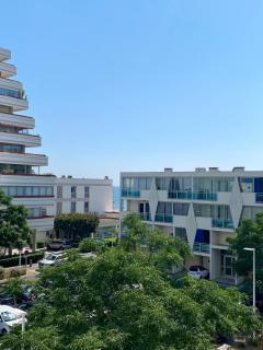 Studio Centre, 2ème ligne petite vue mer- Self Check In - 8