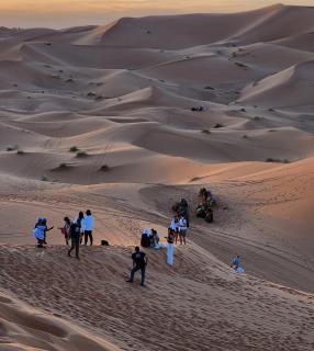 Moda Camp merzouga tours Quad Sunboarding ATV - 3