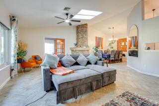 Luxe Outdoor Oasis Palm Tree Villa in Chandler - 5
