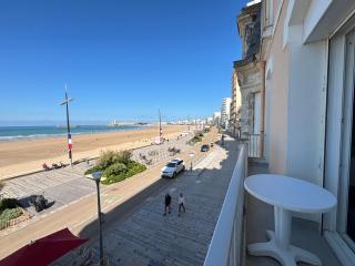 Studio 4 pers sur remblai face plage - FR-1-197-634 - 3