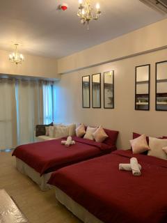 81NB Cozy Studio -City View, 2 Queen Beds, NAIA T3 - Manila - 3