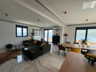 Penthouse Apartment mit Meerblick in der Bucht von Kotor mit Pool Area- 400m bis zum Strand - Kravlja - 5