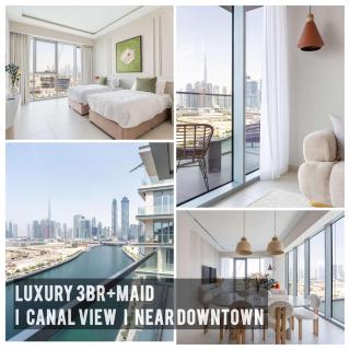 Luxury 3BR & Maid - Canal View - Near Downtown - 0
