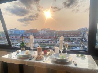 Vue sur la marina-6 pers à Courseulles sur Mer - 0