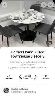 Corner House 2-Bed Townhouse Sleeps 3 - - 7