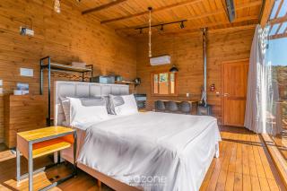 Cabana acolhedora c/jacuzzi na serra VST015 - Anitápolis - 2