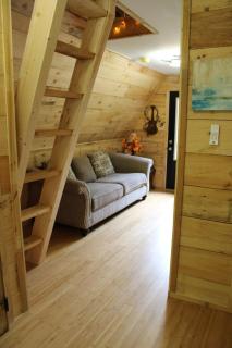 Tiny Treehouse Escape with Wi-Fi and Mountain Views - 0