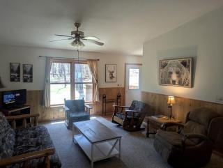 Simple Cabin Rental with Screened-In Porch on Moose Lake near Eau Claire - New Post - 1