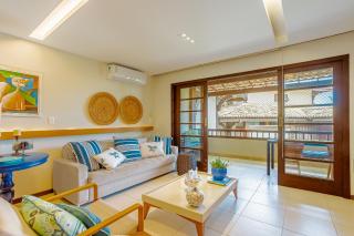 PF112 Magnífico apartamento frente al mar con 2 suites - Praia do Forte - 8