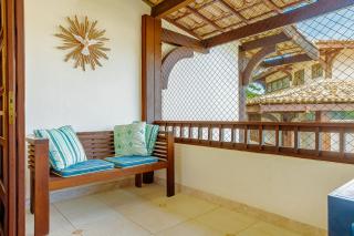 PF112 Magnífico apartamento frente al mar con 2 suites - Praia do Forte - 1