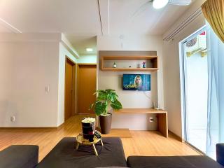 Apto completo com VISTA MAR em CONDOMINIO RESORT FRENTE MAR em Barra Velha 2 quartos AR CONDICIONADO CHURRASQUEIRA privativa Cozinha Completa PISCINA vaga de Garagem - VIL3 - 4