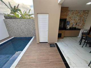 Casa de Temporada com Piscina e Área Gourmet Toda montada - 2